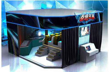 6/8/9/12 Siedzenie VR 9D Action Cinemas z wieloma ekranami LED