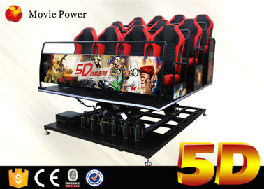 High Simulated 5D Cinema 6 miejsc 4D Theater System