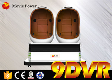 Park rozrywki Elektryczne jajko 9d Virtual Reality Cinema 1 kabina / 2 kabiny / 3 kabiny