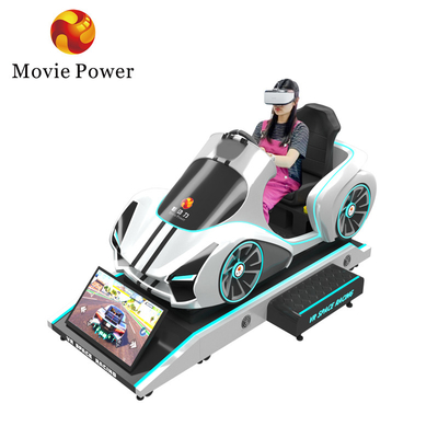 Kokpit symulatora jazdy samochodem 9d Virtual Reality z platformą ruchu Vr Racing Game Machine