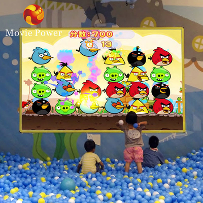 Big Floor Wall Projection Games Kids Indoor Playground Park 3D Interactive Ball Game For Kids