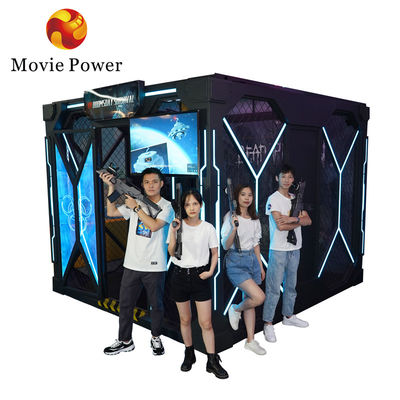 VR Fiberglass Zombie Game 9d VR Shooting Simulator Virtual Reality Play Station
