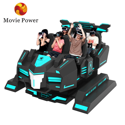 6 miejsc kolejka górska wirtualny symulator rzeczywistości 3d Vr Motion Krzesło dla parku rozrywki