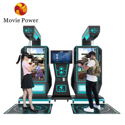 Strzelanka Wirtualna Rzeczywistość Broń Arcade Machine 2 Player Amusement Ride 9d Vr Simulator