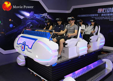Virtual Reality Cinema Simulator 9D Motion Ride 6 Seater Zarabiaj więcej pieniędzy