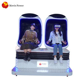 Park rozrywki Virtual Reality Simulator 9d Vr Kino Egg Chair z 2 miejscami