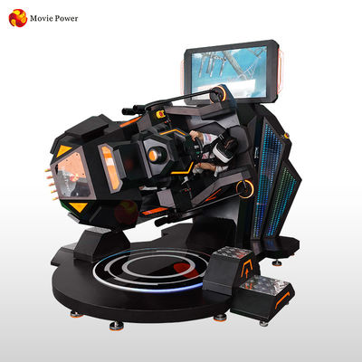Wciągająca projekcja Indoor VR Roller Coaster 360 Simulator Amusement Game Machine