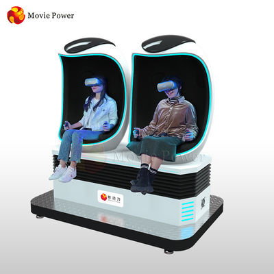 360 stopni Egg 9D VR Cinema Simulator Interaktywny sprzęt do wirtualnej rzeczywistości 3 miejsca