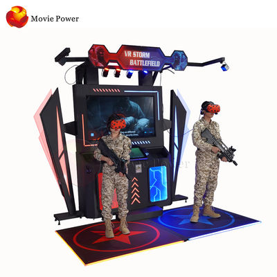 2 graczy Interaktywny stojący symulator wirtualnej rzeczywistości Platforma elektryczna