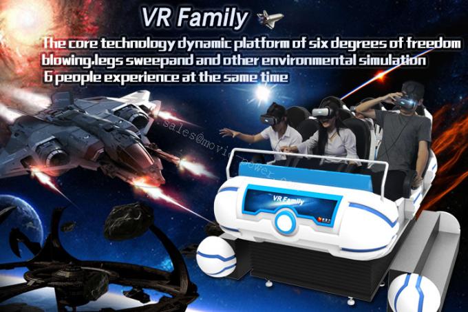 Dynamiczna platforma 9D Virtual Reality Simulator Vr Family Cinema Zestaw do gier Maszyna do gier 0