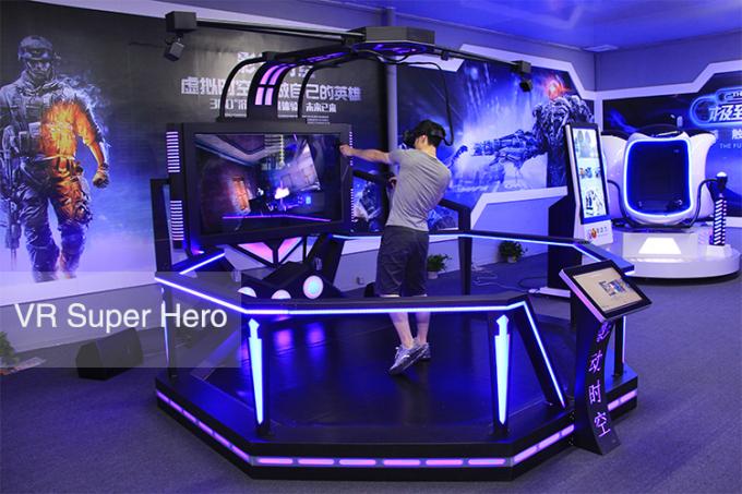 Stały strzelanie Htc Vive Arcade Machine Wyścigi Treadmill Virtual Reality Simulator 9d Vr Walker