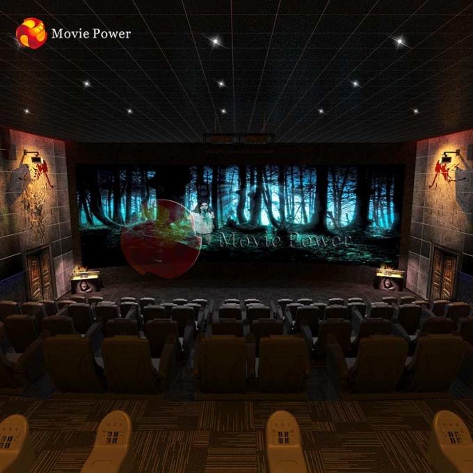 Unikalny motyw 4d Horror Movie Simulator Motion Seat Cinema Theatre 0