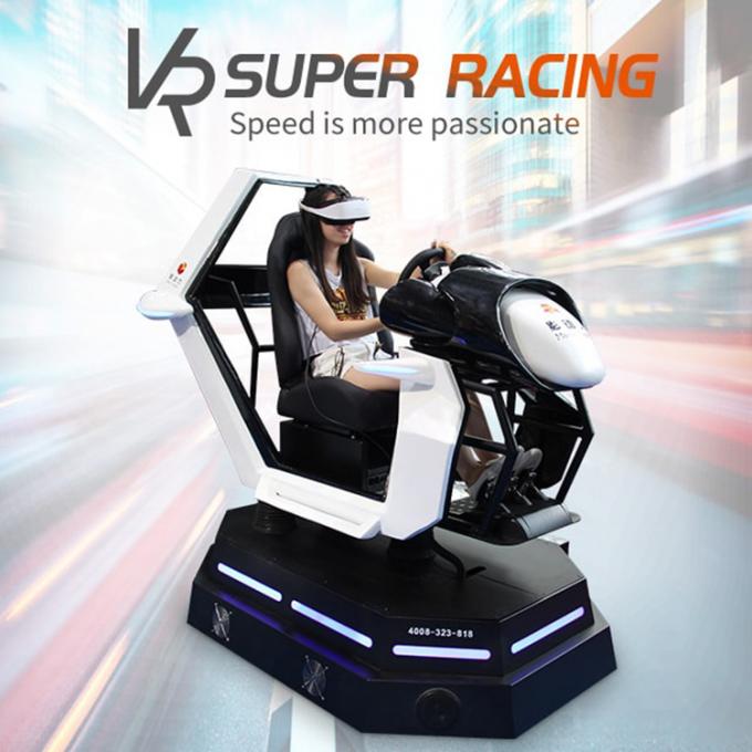 Movie Power Arcade Racing Game Machine Realistyczny symulator jazdy samochodem 9D VR 0
