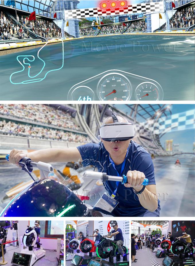 Park rozrywki 9D VR Race Car Simulator Games Machine 1