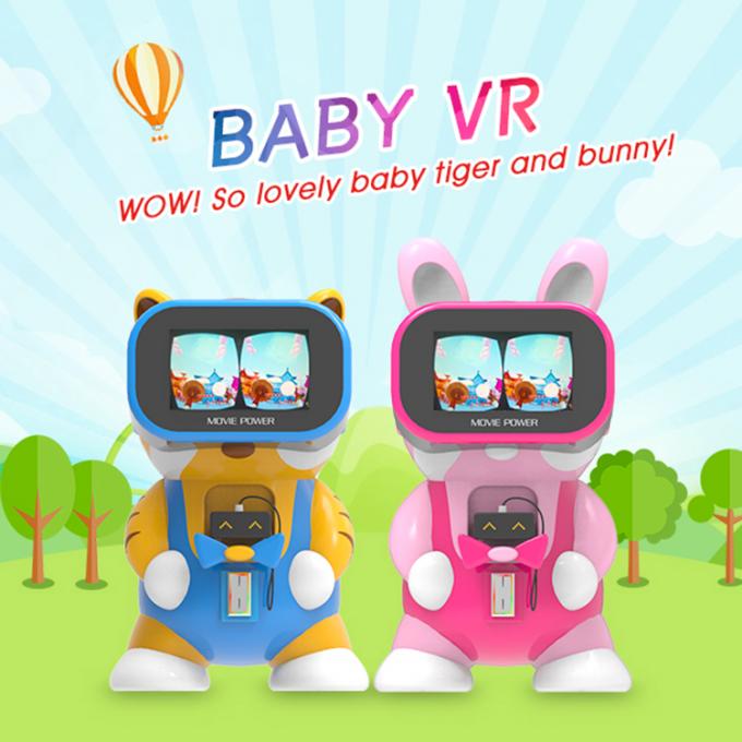 Inny park rozrywki Sprzęt dla dzieci Vr Kids 9d Virtual Reality Machine 0