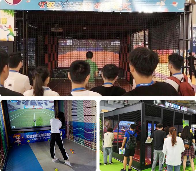 Interaktywna gra o sprawności fizycznej 9d Virtual Reality Tennis Equipment Vr Sport Game 0