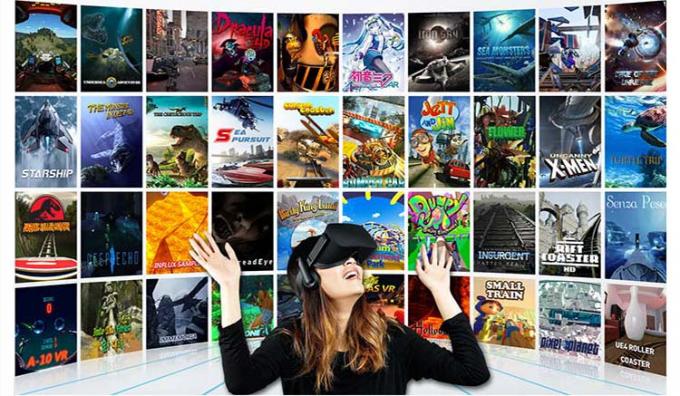 6 miejsc Cool Shape 9D VR Cinema Elektryczna platforma obrotowa 9D VR Simulator 0