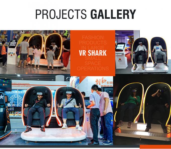 360 stopni Interaktywny sprzęt do symulacji kinowej kinowej rzeczywistości wirtualnej 9D VR 0
