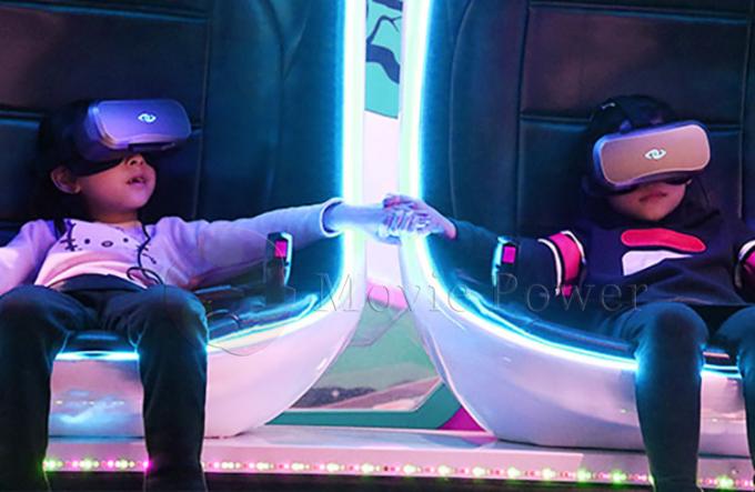 Park rozrywki Virtual Reality Simulator 9d Vr Kino Egg Chair z 2 miejscami 1