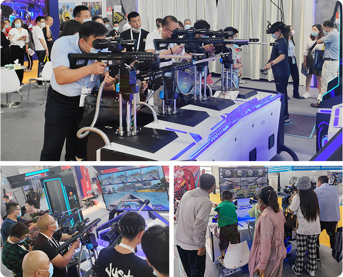 4 gracze AR Sniper Coin Operated Arcade Game Machine Gun Strzelanie AR Gaming Equipment 2