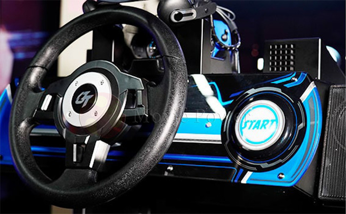 Symulator jazdy 9d Vr Maszyna do gier Simulator wyścigów samochodowych Vr Sprzęt dla parku rozrywki wirtualnej rzeczywistości 5