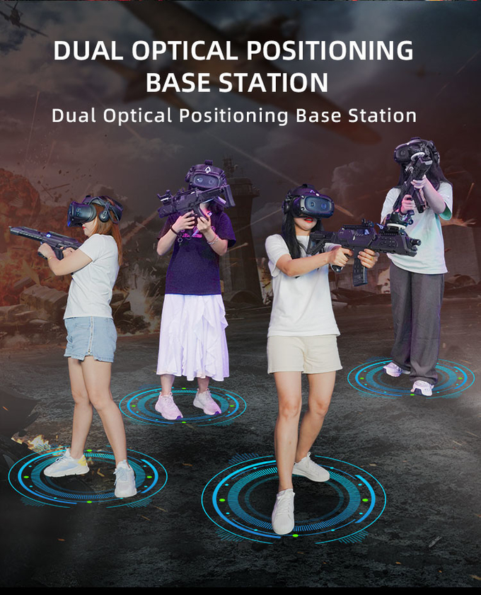 VR Zombie Game 9d VR Shooting Simulator Wirtualna rzeczywistość 4
