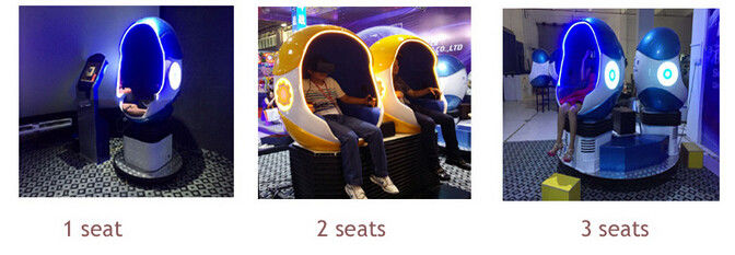 9d Vr Egg Cinema Vr Cinema Theater Motion Chair Simulator na sprzedaż Vr Roller Coaster 360 do centrum handlowego 2