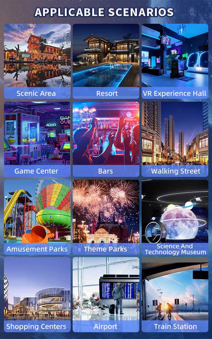 23KW Vr Simulator lotu Kokpit 2 miejsc Wirtualna rzeczywistość Arcade 9d Cinema 7