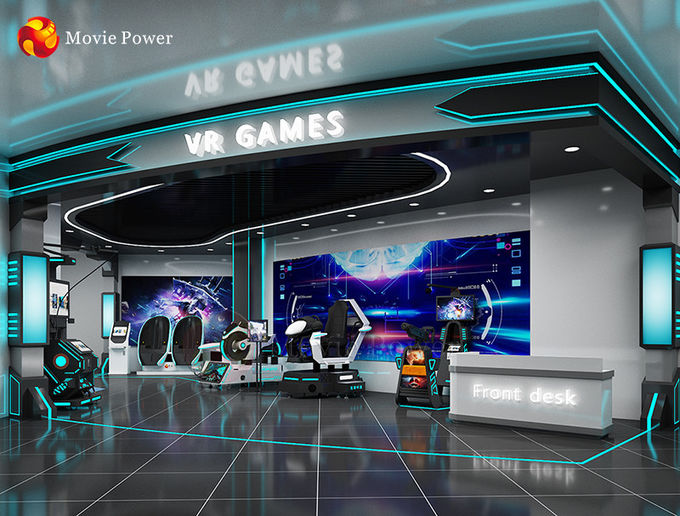 Wyposażenie parku rozrywki VR Strefa zabaw dla dzieci Wirtualna rzeczywistość Arcade Park rozrywki Plac zabaw 0