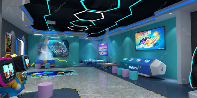 Amusement VR Theme Park Interaktywne Kino Arcade Machines Symulator wirtualnej rzeczywistości 0