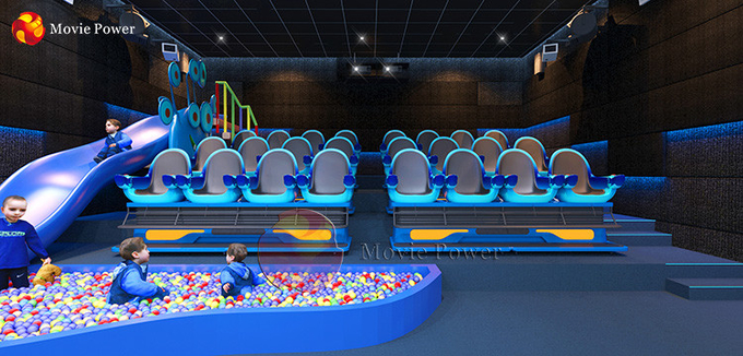 Kid Amusement Theatre Ocean Theme Cinema 4d 5d 7d XD Cinema dla centrum handlowego 0