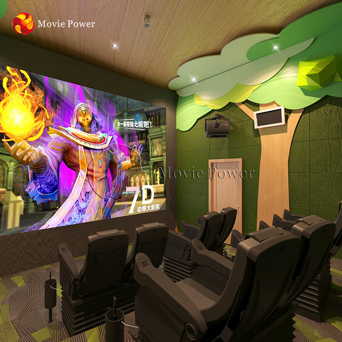 Rozrywka 9D VR Simulator 5D Cinema System Motion Chair VR Equipment Theme Kino 5D 0
